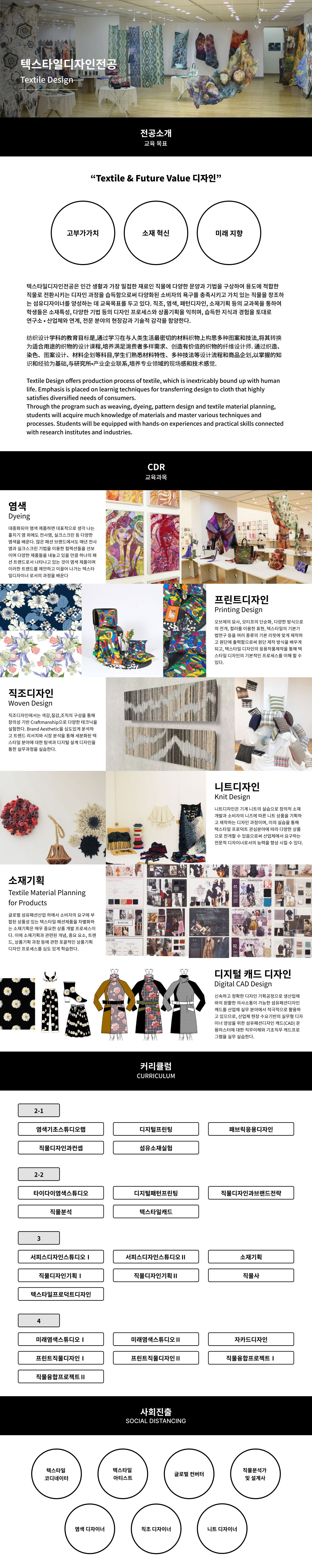 텍스타일디자인전공 소개